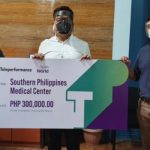Teleperformance donates to Davao's Southern Philippines Medical Center